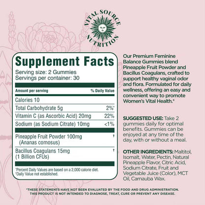 Feminine Balance Gummies